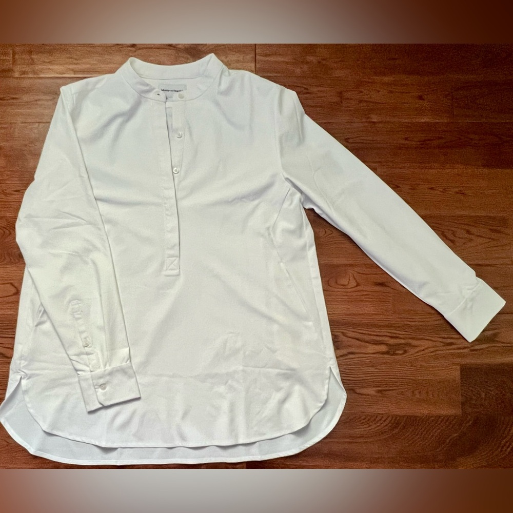 Ministry of Supply AeroZero Band Collar Tunic